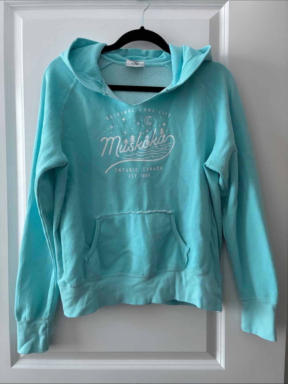 Muskoka Size XL Cottage Country Ontario Canada 🇨🇦 Hoodie - Blue